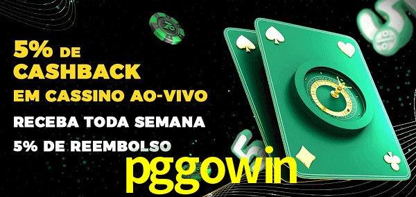 Promoções do cassino ao Vivo pggowin